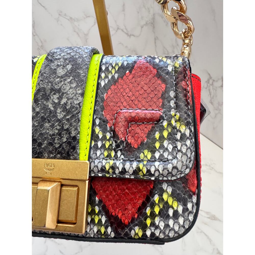 MCM Multi Python Shoulder bag - Picture 5 of 14